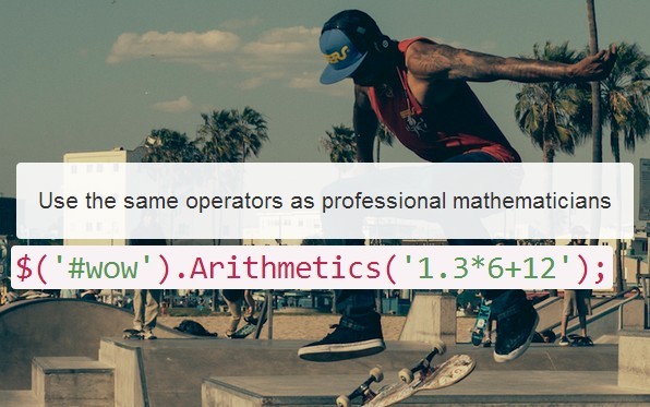 jQuery Arithmetics